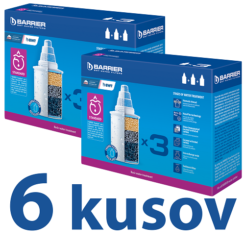 Náhradná filtračná patróna Barrier Standard 6ks